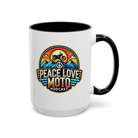 Peace Love Moto Coffee Mug  (11/15oz)