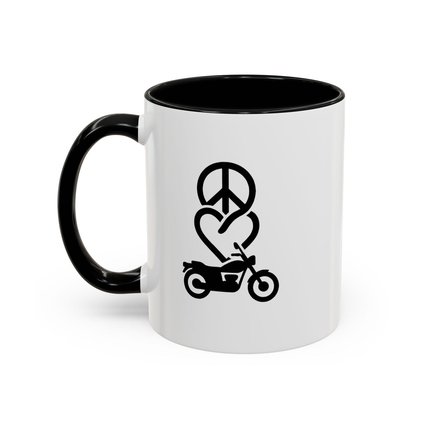 Peace Love Moto - Ride the Cool Vibes - Mug (11/15oz)